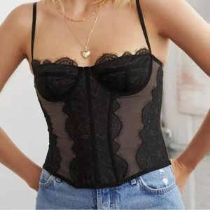 NWOT Urban Outfitters out from under corset top